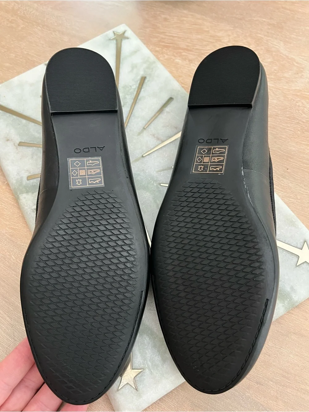 Aldo Black Ballet Flats